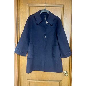 Wool navy jacket size M